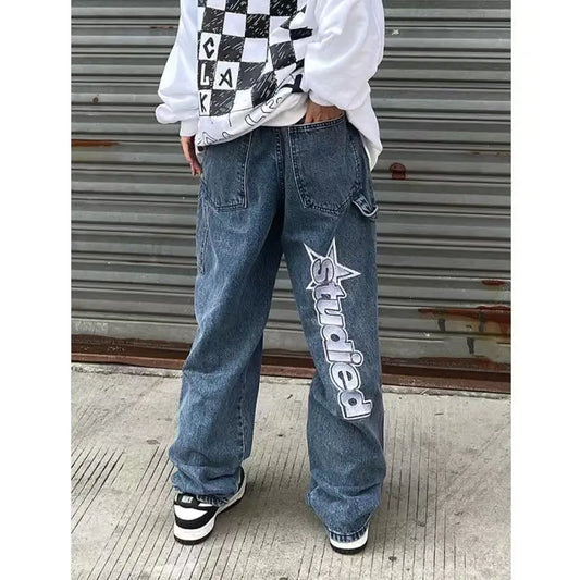 Y2K woman Streetwear Jeans