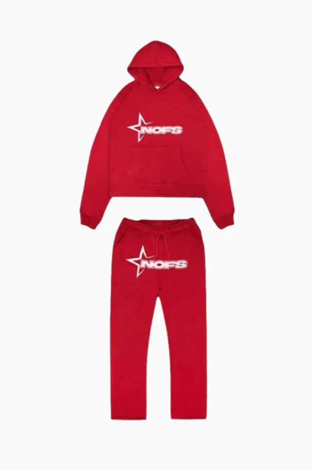 Retro Tech Hoodie & Sweatpants Set