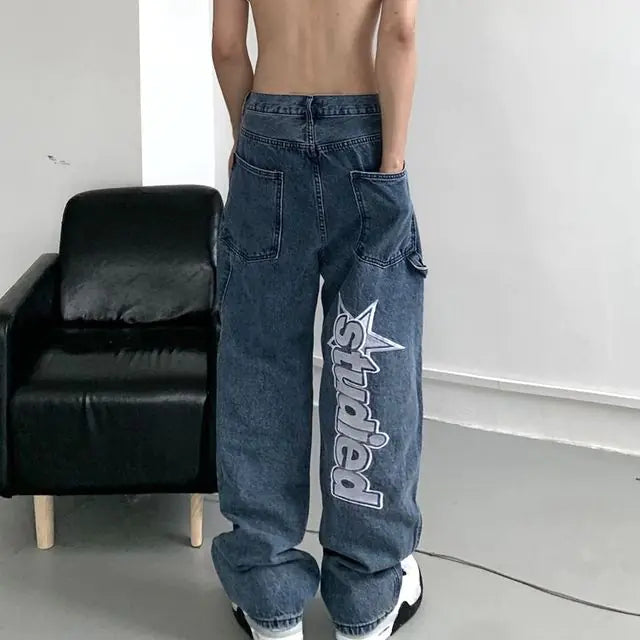 Y2K woman Streetwear Jeans