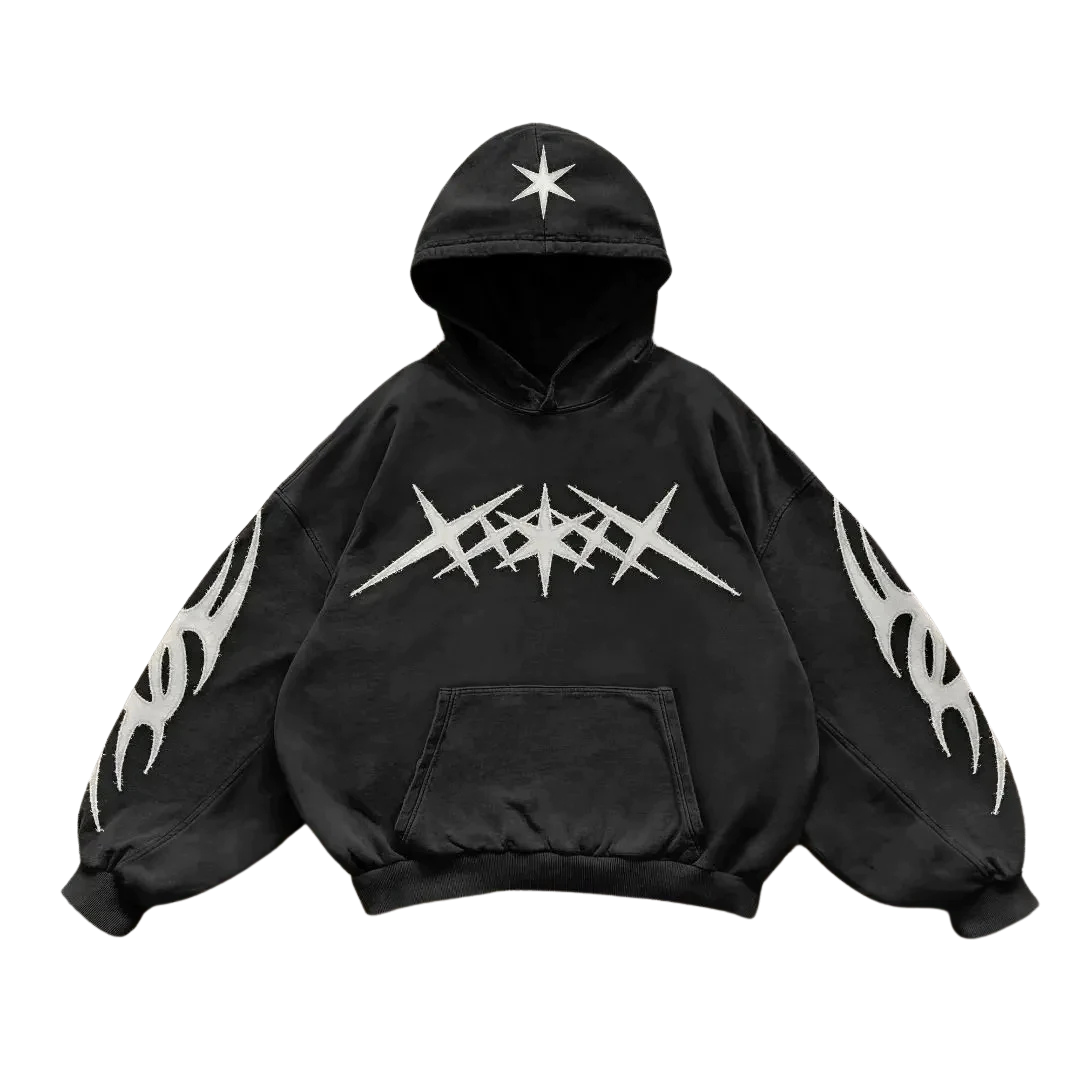 Y2K Grunge Pullover Hoodies for Women