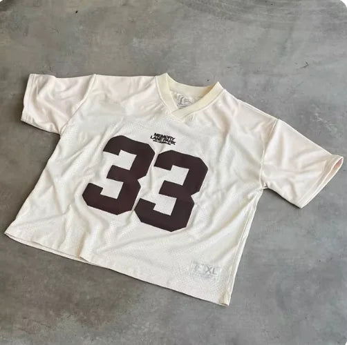 Y2K Sport Mesh Oversized Jersey