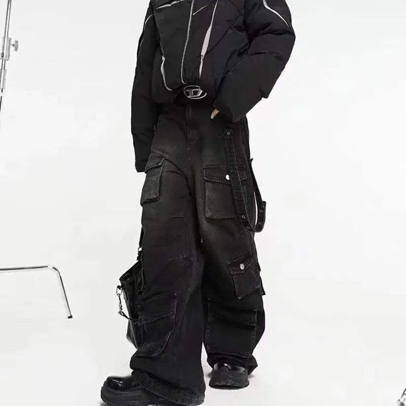 Mens Streetwear Baggy Pants