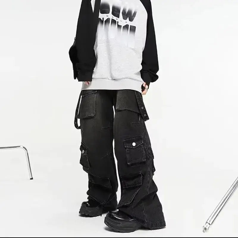 Mens Streetwear Baggy Pants