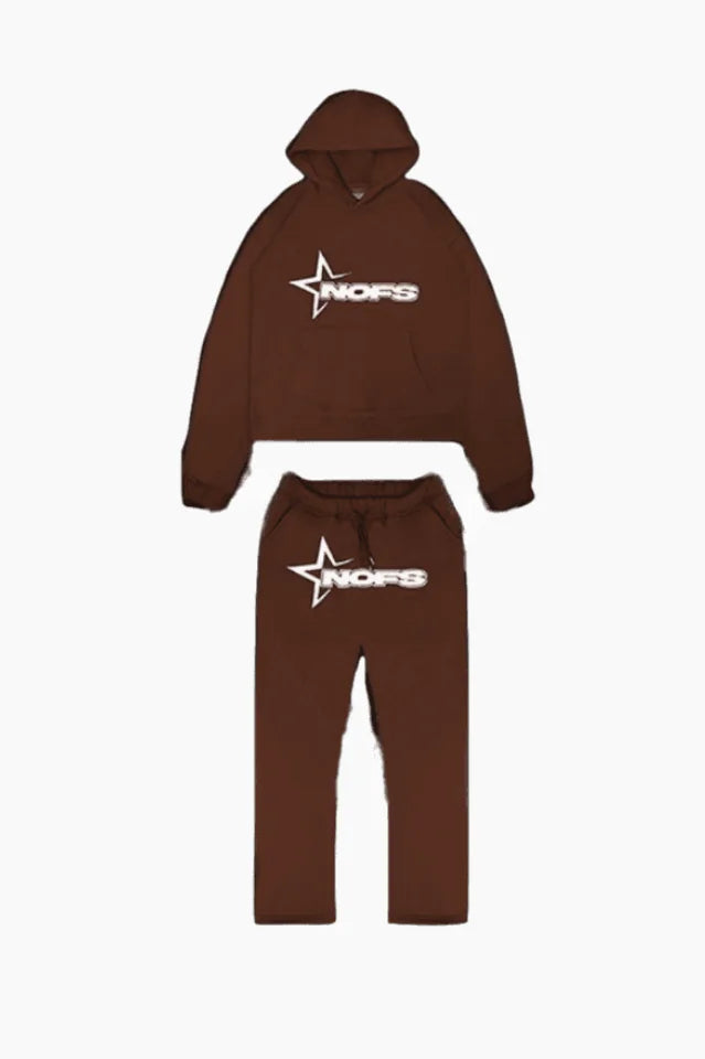 Retro Tech Hoodie & Sweatpants Set