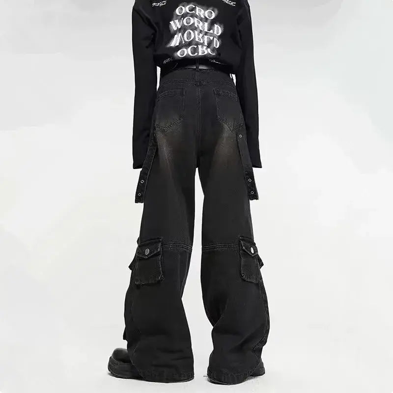 Mens Streetwear Baggy Pants