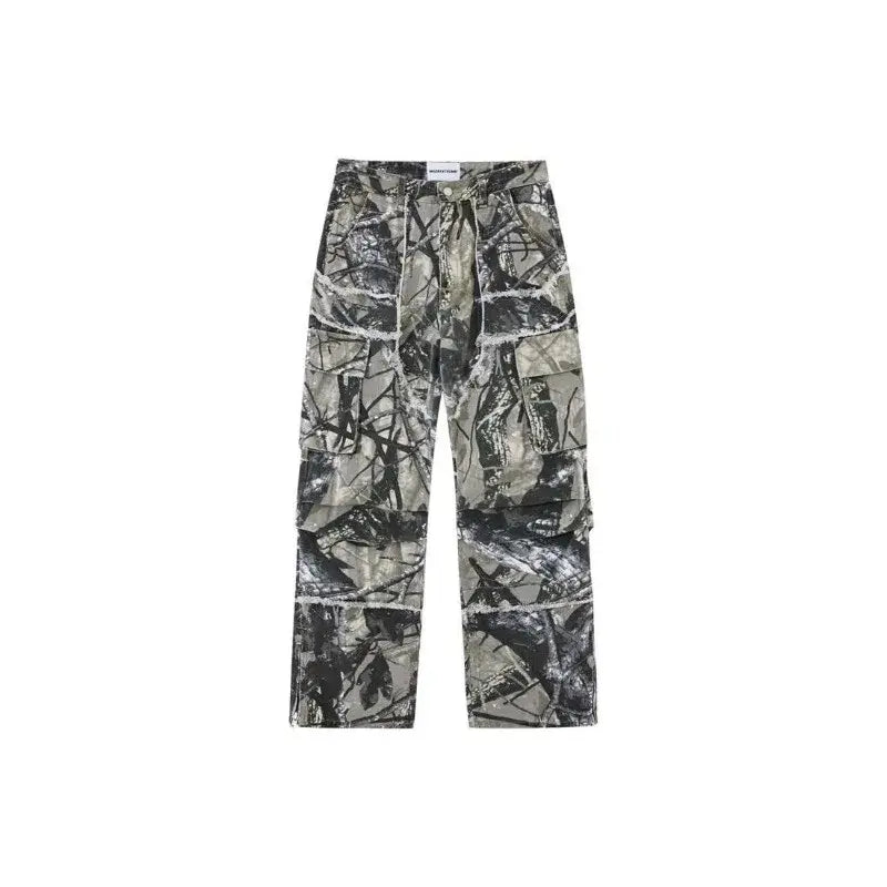 Men’s Retro Camouflage Cargo Pants