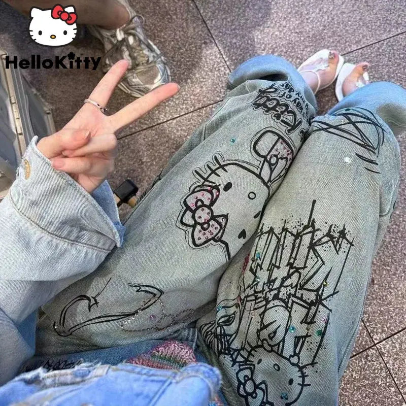 Hello Kitty Graffiti Women Jeans